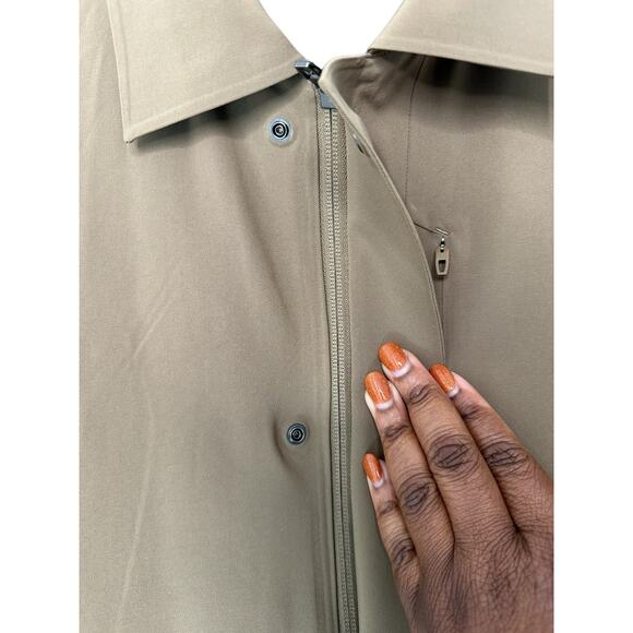 Lululemon Men’s Casual Khaki Drivers Coat Small Water Repellent Outdoor Casual - Picture 8 of 12